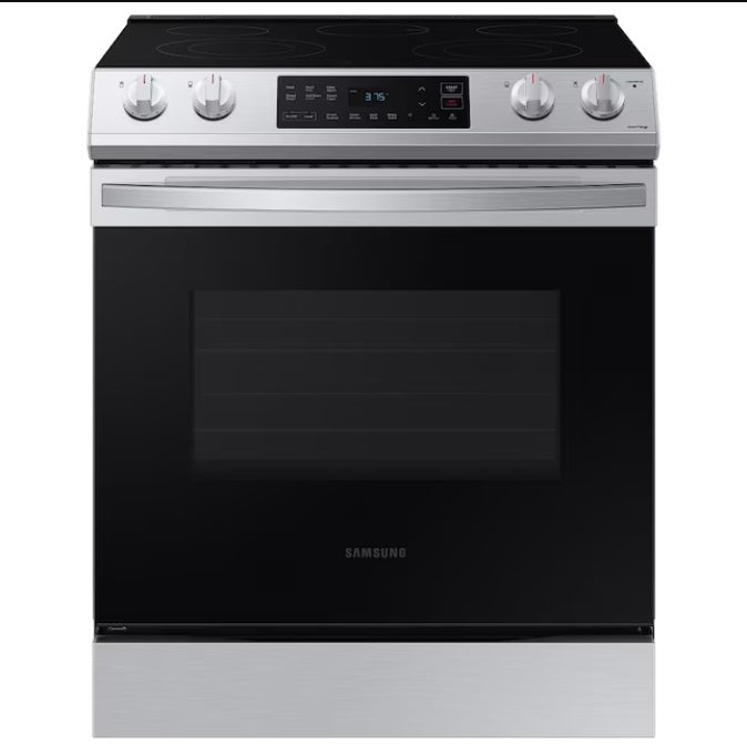 OPEN BOX Samsung 30 In Smooth Surface 5 Elements 6.3-cu Ft Self-Cleani ...