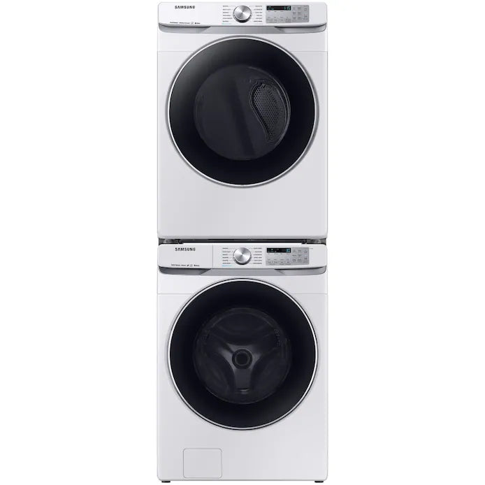 Samsung Smart High Efficiency Stackable Steam Cycle Front-Load Washer & Eletric Dryer