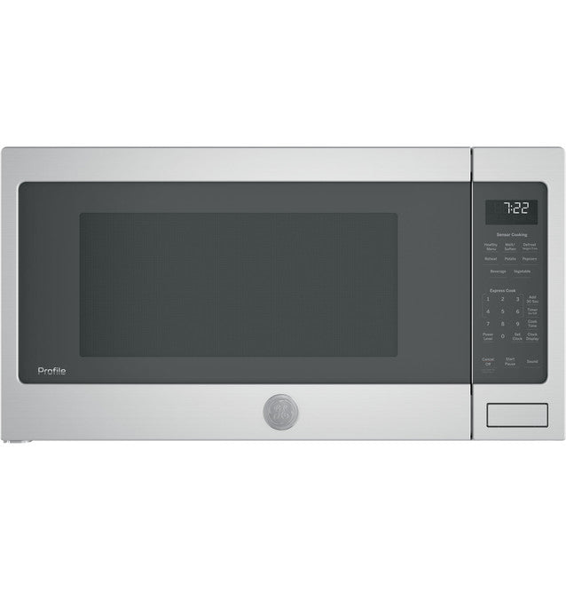 GE Profile 2.2 cu. ft. Countertop Microwave in Stainless Steel with Sensor Cooking