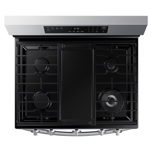 New Samsung 30-in 5 Burners 6-cu ft Self-Cleaning Air Fry Convection O –  RoxySunshine