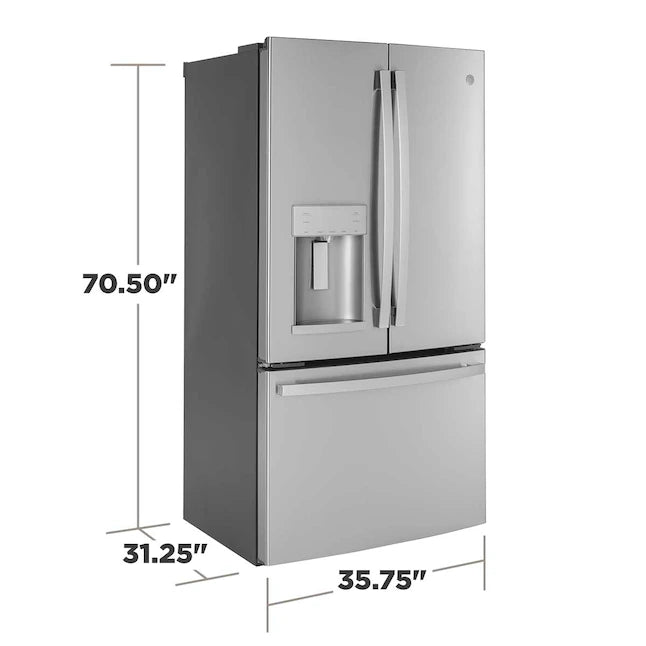 New Open Box. 26.2 cu. ft. French Door Smart Refrigerator with