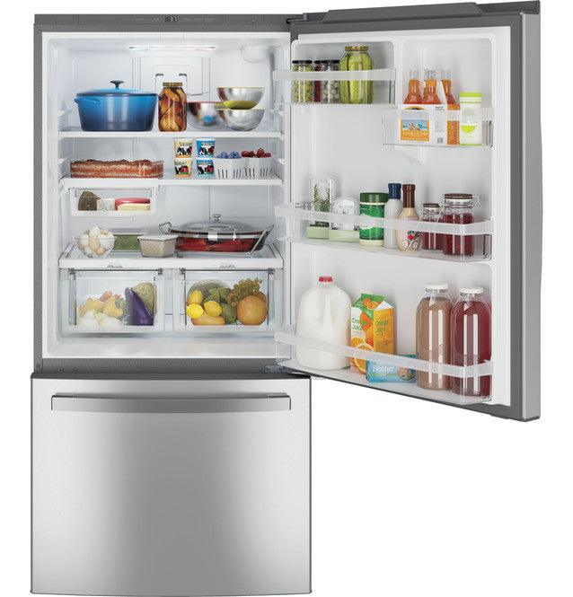 GE® ENERGY STAR® 24.8 Cu. Ft. Bottom-Freezer Drawer Refrigerator - WL APPLIANCES