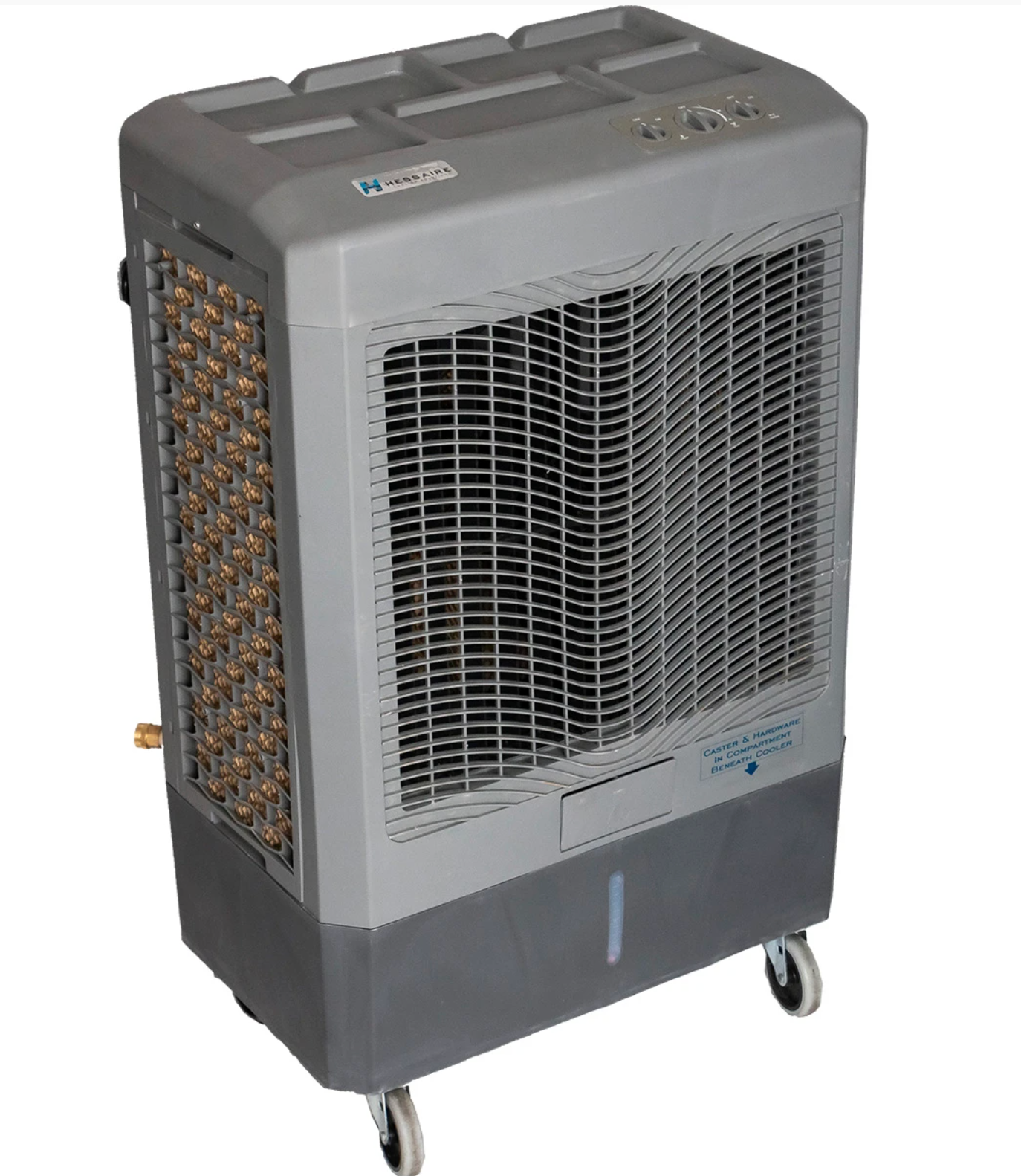 Hessaire 5,300 CFM 3-Speed Portable Evaporative Cooler (Swamp Cooler) for 1,600 sq. ft.