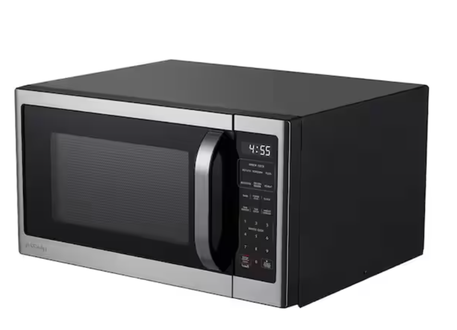 Vissani 1.6 cu. ft. Countertop with Sensor Cook Microwave in Stainless Steel