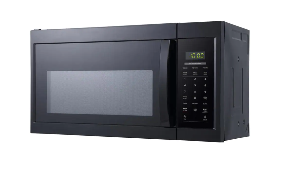 Vissani 1.7 cu. ft. 1000-Watt Over the Range Microwave in Black