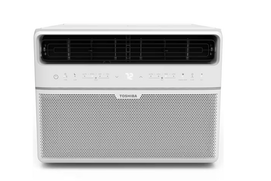 12,000 BTU 115-Volt Smart Wi-Fi Touch Control Window Air Conditioner with Remote for upto 550 sq. ft.