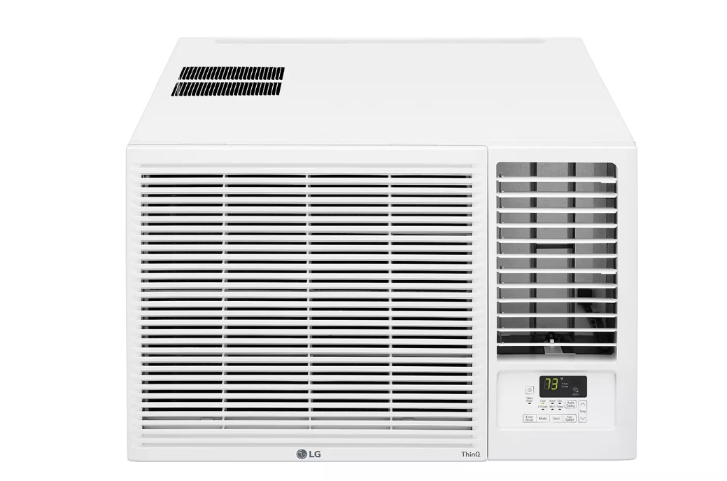 LG 7,500 BTU / 3,850 BTU SMART WI-FI ENABLED WINDOW AC (COOL / HEAT), W/REMOTE