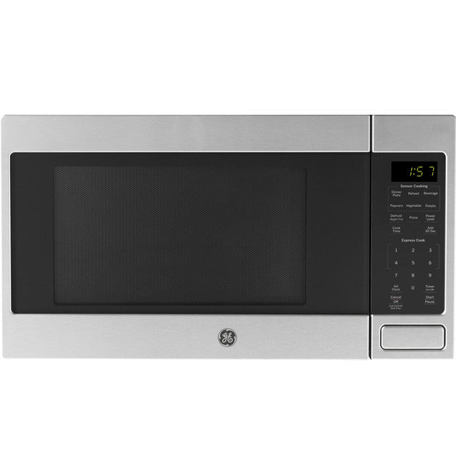 GE 1.6 cu. ft. Countertop Microwave in Stainless Steel with Sensor Cooking