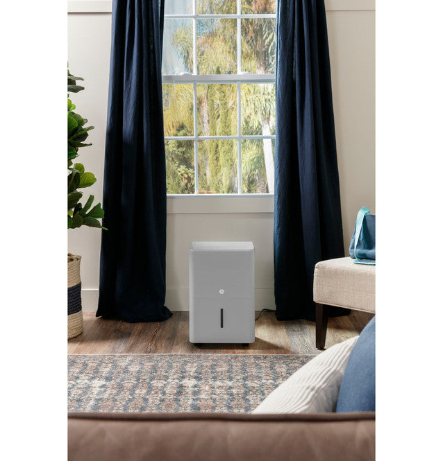 50-Pint Dehumidifier with Built-in Pump for Basement, Garage or Wet Rooms up to 4500 sq. ft. in Grey, ENERGY STAR