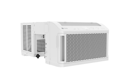 GE Profile ClearView Ultra Quiet 8,300 BTU 115V Window Air Conditioner Cools 350 Sq. Ft. Quiet in White