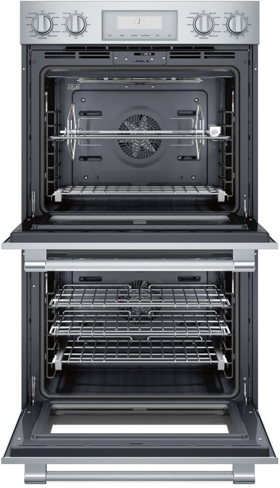 Thermador Professional Series POD302W 30 Inch Double Convection Smart Electric Wall Oven with 9 cu. ft. Total Capacity, True Convection, Self-Clean Mode, 16 Cooking Modes, and Sabbath Mode